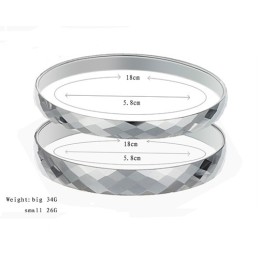 Brazaletes De Pareja De Plata De Tungsteno Pulido C890