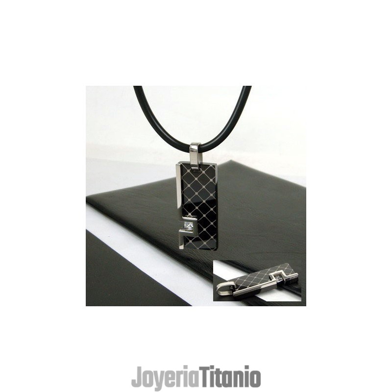 Collar Con Colgante De Titanio Puro Y Piedras Preciosas Para Hombre, Regalo Único Collar Con Colgante De Titanio Puro Y Piedras Preciosas Para Hombre, Regalo Único