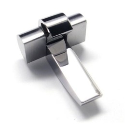 Colgante De Titanio Giratorio Con Forma De Cruz De 4 Piezas Con Brillo De Cool Man