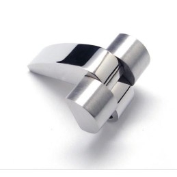 Colgante De Titanio Giratorio Con Forma De Cruz De 4 Piezas Con Brillo De Cool Man