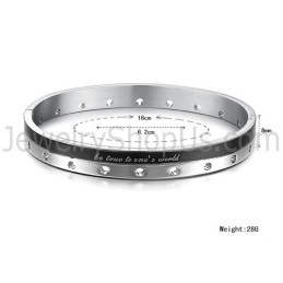 Brazaletes De Pareja Tatanium En Oro Rosa Y Negro "Sé Fiel A Tu Mundo" Con Agujeros Circulares C868