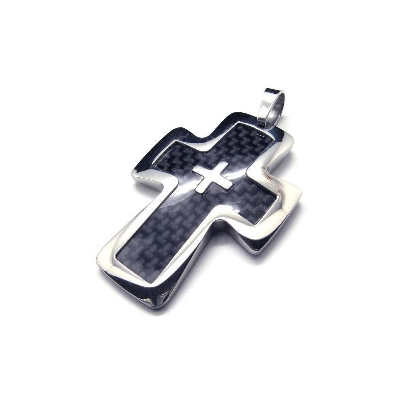 Colgante De Acero Cool Man Cross S (Cadena Y Caja Gratis) Colgante De Acero Cool Man Cross S (Cadena Y Caja Gratis)