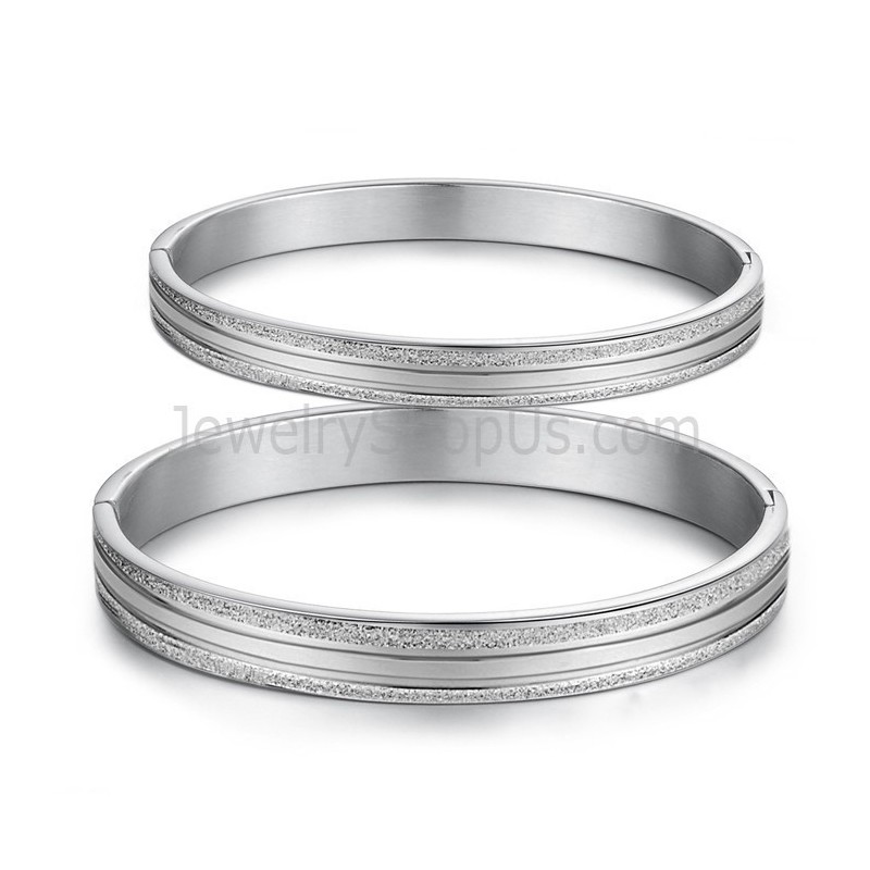 Brazaletes De Pareja De Tatanio C862 Brazaletes De Pareja De Tatanio C862
