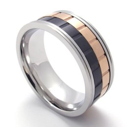 Anillo De Titanio Coloreado