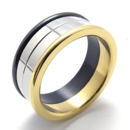 Anillo De Titanio Coloreado