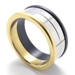 Anillo De Titanio Coloreado