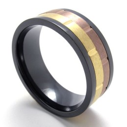 Anillo De Titanio Coloreado