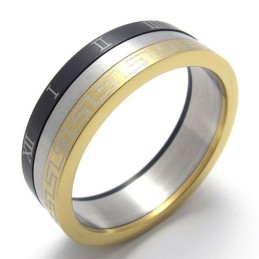 Anillo De Titanio Coloreado