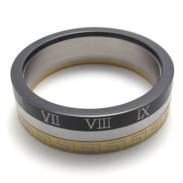 Anillo De Titanio Coloreado