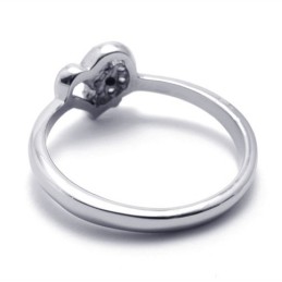 Anillo De Titanio Con Diamantes