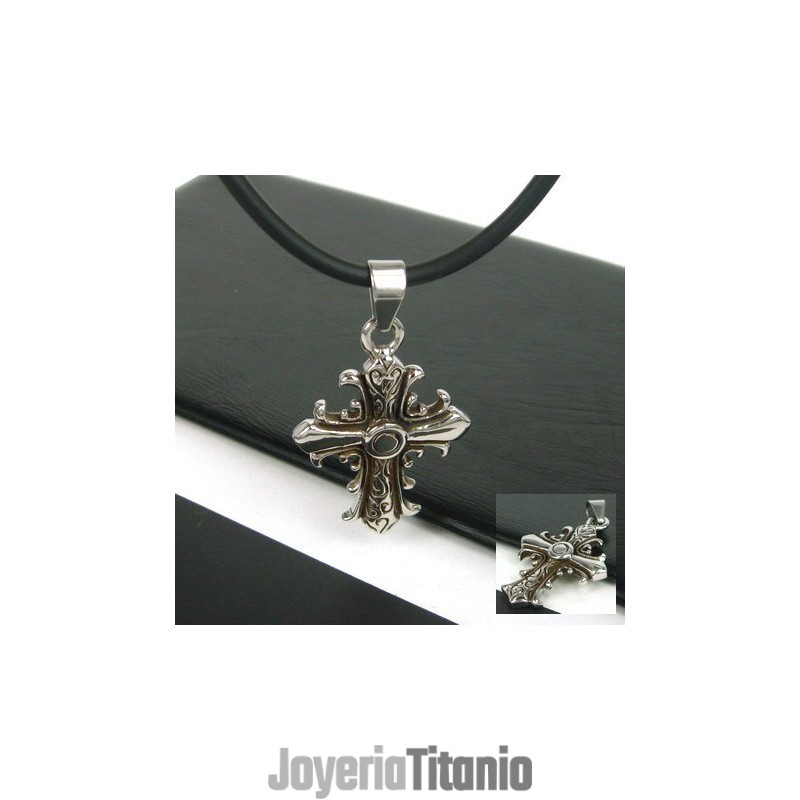 Colgante De Titanio Puro Con Cruz Exclusivo Para Hombre, Regalo Colgante De Titanio Puro Con Cruz Exclusivo Para Hombre, Regalo