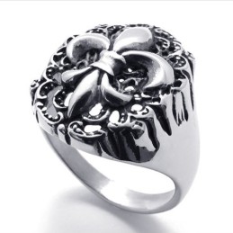 Anillo De Titanio Vintage