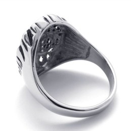 Anillo De Titanio Vintage