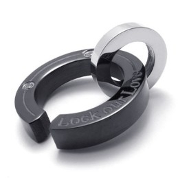 Colgante De Titanio Con Diamantes Negros Para Mujer