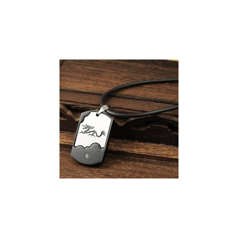 Cadena Colgante De Titanio Puro Con Calavera De Cool Man Cadena Colgante De Titanio Puro Con Calavera De Cool Man