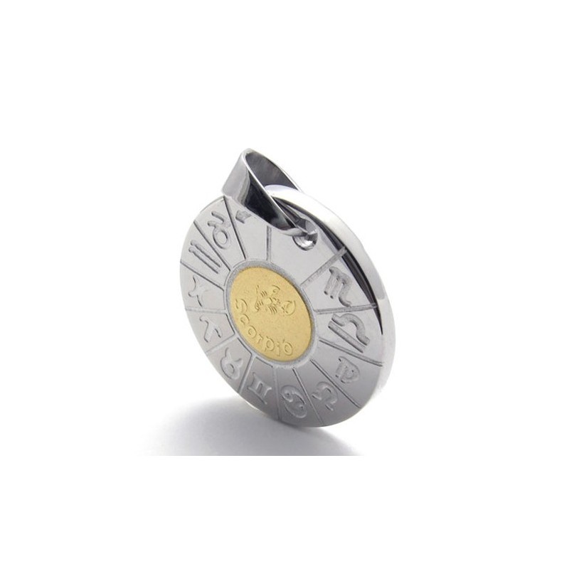 Colgante De Titanio De Escorpio