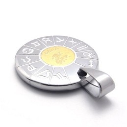 Colgante De Titanio Virgo