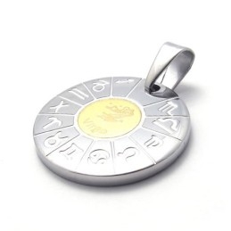 Colgante De Titanio Virgo