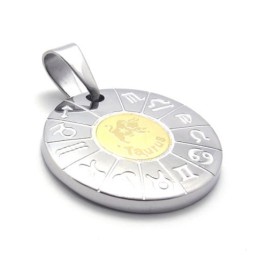 Colgante De Titanio Tauro