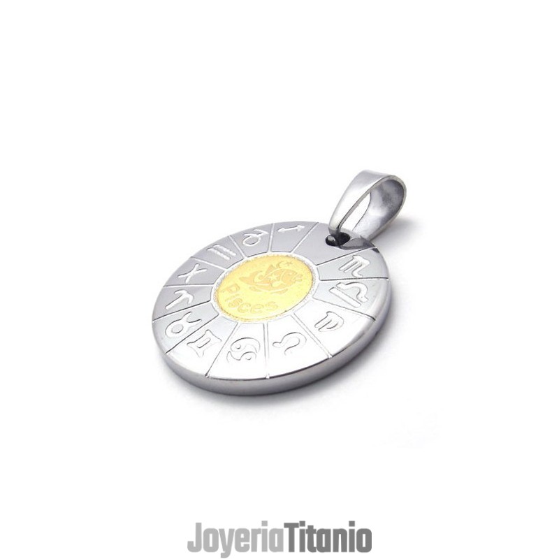 Colgante De Titanio Piscis Colgante De Titanio Piscis