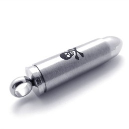 Colgante De Titanio Con Forma De Bala