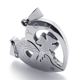 Colgante De Titanio Para Amantes