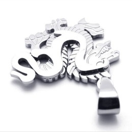 Colgante De Titanio Con Forma De Dragón