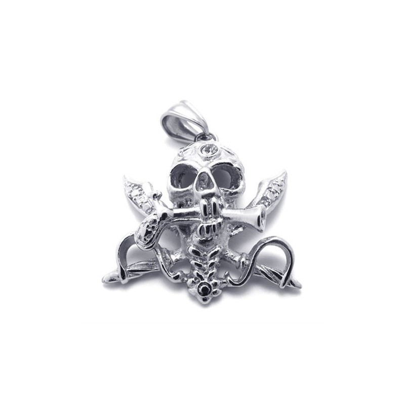 Colgante De Titanio Con Calavera Colgante De Titanio Con Calavera