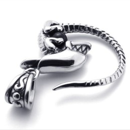 Colgante De Titanio Con Diamante Negro