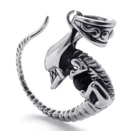 Colgante De Titanio Con Diamante Negro
