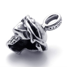 Colgante De Titanio Con Calavera