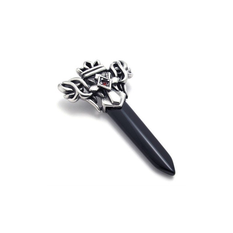 Colgante De Titanio Con Forma De Daga