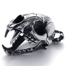Colgante De Titanio Con Calavera De Dinosaurio