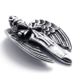 Colgante De Titanio Con Forma De Ángel