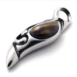 Colgante De Titanio Con Gemas