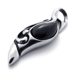 Colgante De Titanio Con Gemas