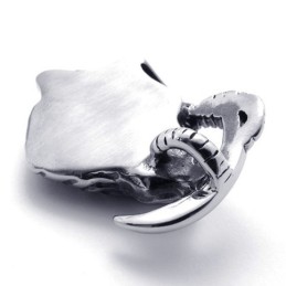Colgante De Titanio Con Calavera