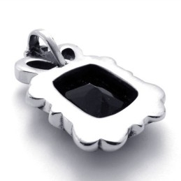 Colgante De Titanio Con Corona
