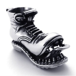 Colgante De Titanio Con Forma De Zapato Roto