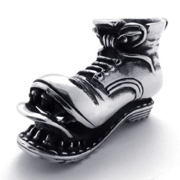 Colgante De Titanio Con Forma De Zapato Roto