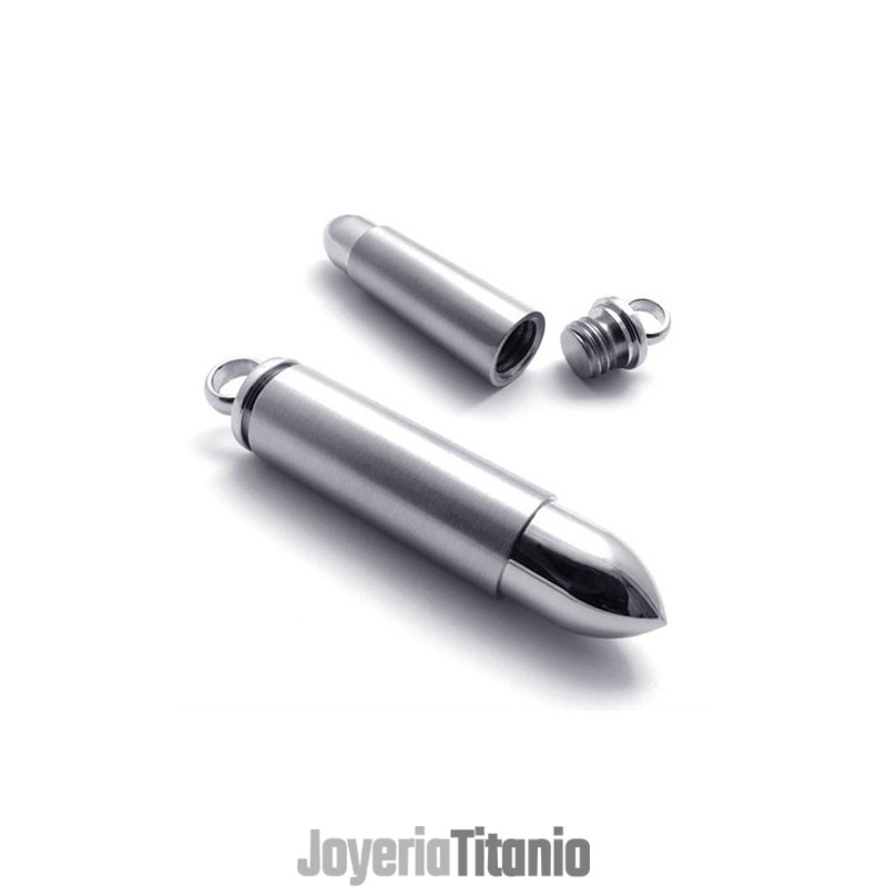 Colgante De Titanio Con Forma De Bala Colgante De Titanio Con Forma De Bala