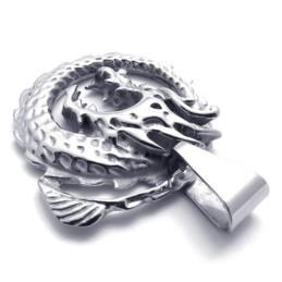 Colgante De Titanio Con Forma De Dragón