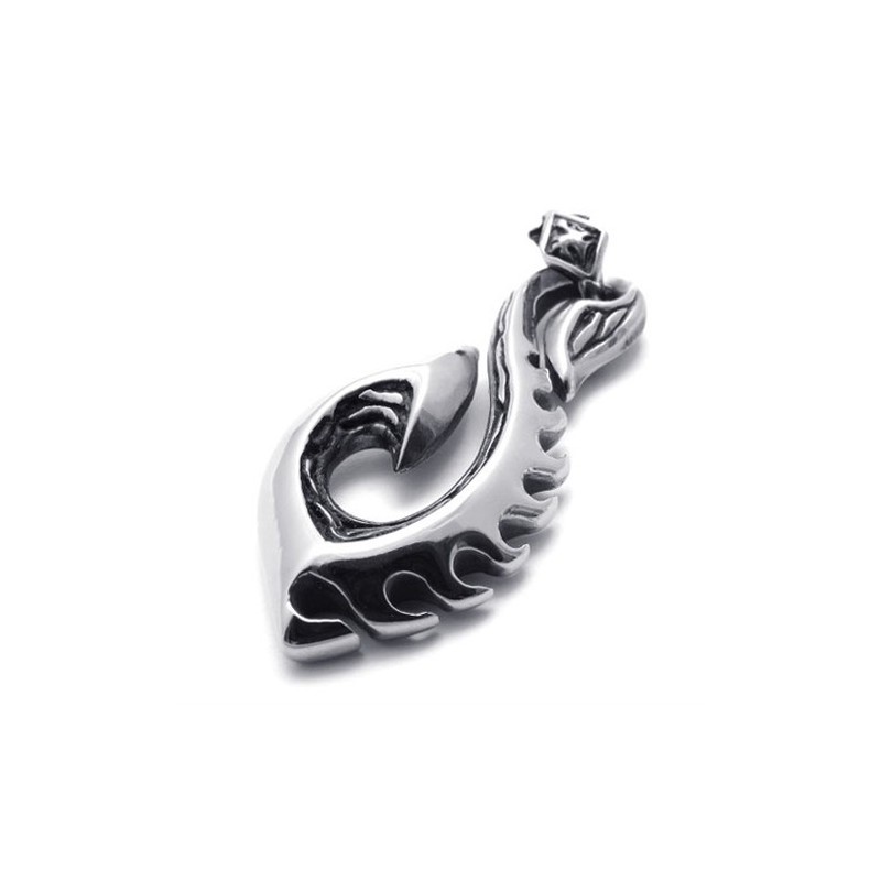 Colgante De Titanio Con Caballito De Mar