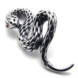 Colgante De Titanio Cobra