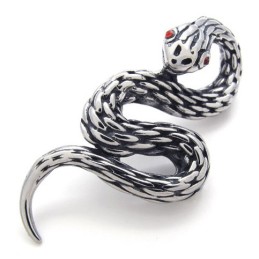 Colgante De Titanio Cobra
