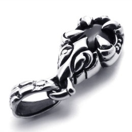 Colgante De Titanio Con Gema De Garra