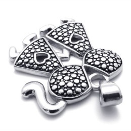 Colgante De Titanio Para Amantes
