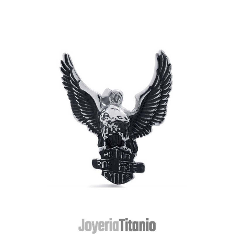 Colgante De Titanio Con Águila