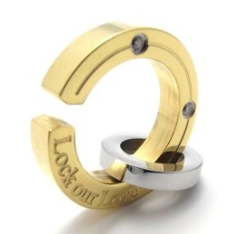 Colgante De Titanio Para Mujer Gold Lovers