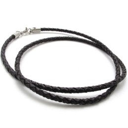 Collar De Titanio Marrón De 20 Pulgadas